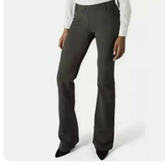 Betabrand Dress Pant Yoga Boot Cut Charcoal Gray Size Med - Picture 4 of 4
